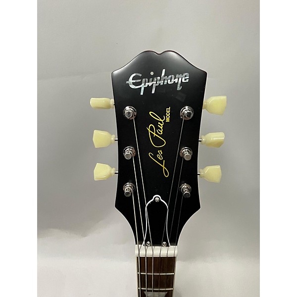 Used Epiphone Used Epiphone 1959 Les Paul Standard Outfit Electric Guitar Aged Dark Burst Solid Body Electric Guitar