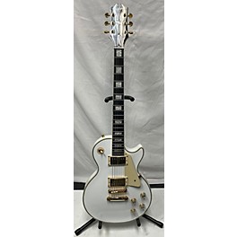 Used Epiphone Used Epiphone Les Paul Custom Antique White Solid Body Electric Guitar