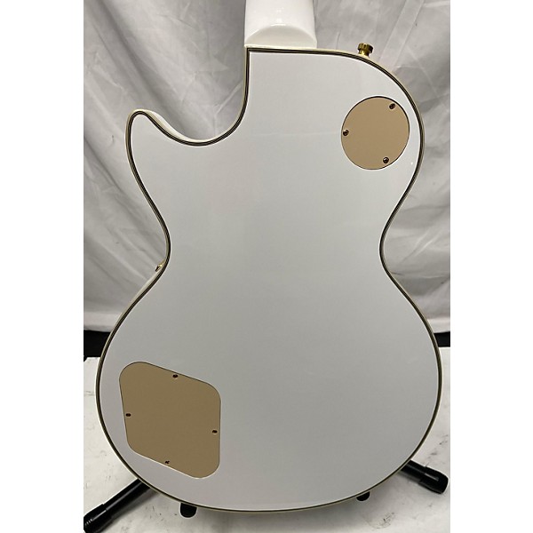 Used Epiphone Used Epiphone Les Paul Custom Antique White Solid Body Electric Guitar