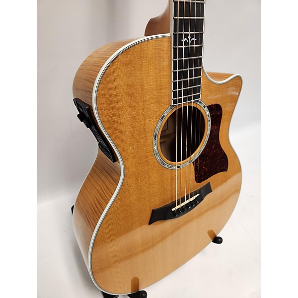 Used Taylor Used Taylor 614CE Natural Acoustic Electric Guitar