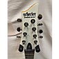 Used Schecter Guitar Research Used Schecter Guitar Research Demon 7 String White Solid Body Electric Guitar