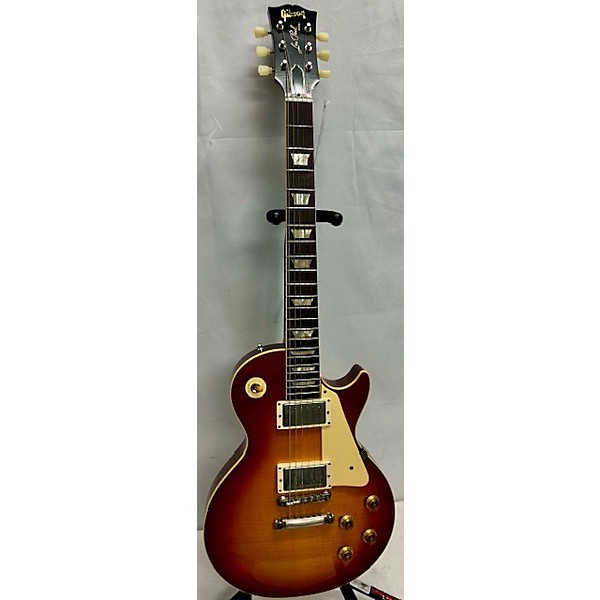 Used Gibson Used Gibson 1958 Reissue Murphy Aged Les Paul Sunburst Solid Body Electric Guitar