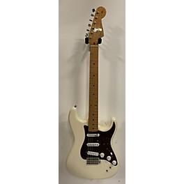 Used Fender Used 2017 Fender EOB STRAT MN OWT Olympic White Solid Body Electric Guitar