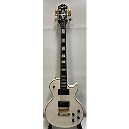 Used Epiphone Used Epiphone Matt Heafy Les Paul Custom Bone White Solid Body Electric Guitar