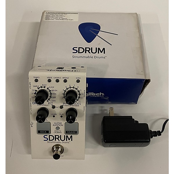 Used DigiTech SDRUM Auto-Drummer Pedal