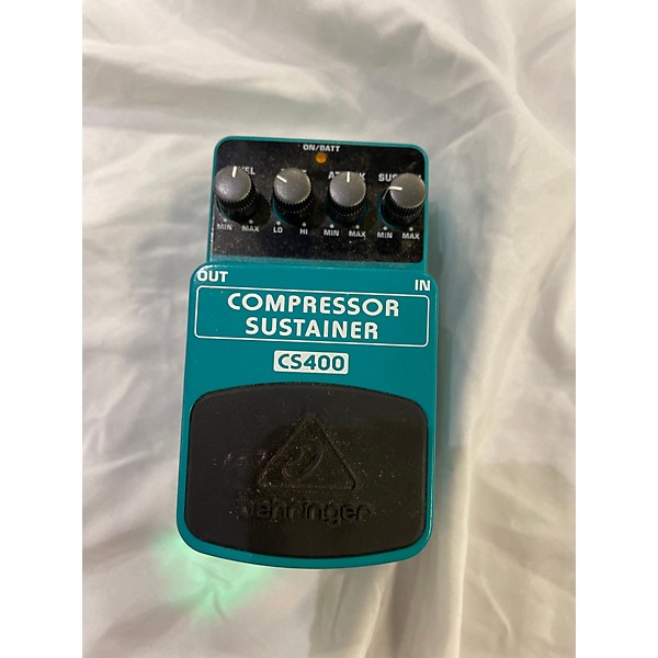 Used Behringer CS400 Compressor Sustainer Effect Pedal Guitar Center