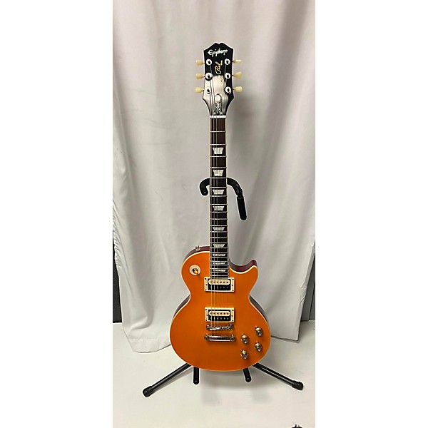 Used Epiphone Used Epiphone Slash Signature Les Paul Classic Yellow Solid Body Electric Guitar