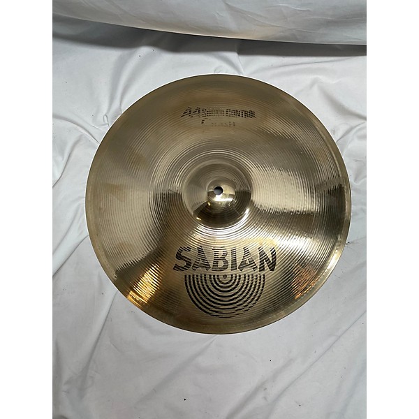 Used SABIAN 16in AA Sound Control Crash Brilliant Cymbal