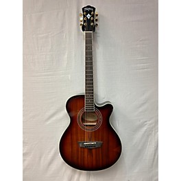 Used Washburn Used Washburn EA55G 2 Color Sunburst Acoustic Electric Guitar