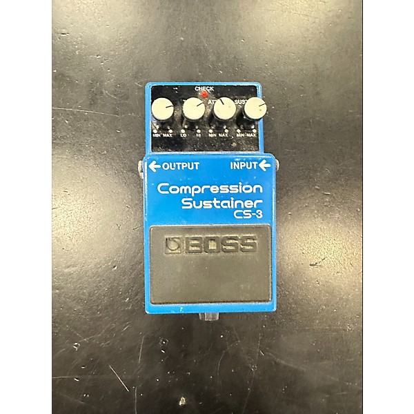 Used BOSS CS3 Compressor Sustainer Effect Pedal