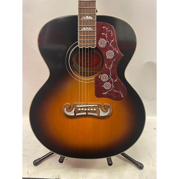 Used Epiphone Inspired By J-200 Acoustic Electric Guitar