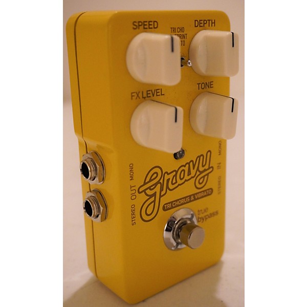 Used TC Electronic Gravy Tri Chorus And Vibrato Effect Pedal