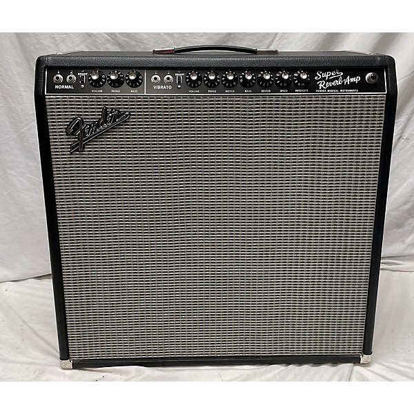 Used Fender Reissue Super Reverb 45W 4x10 Tube Guitar Combo Amp