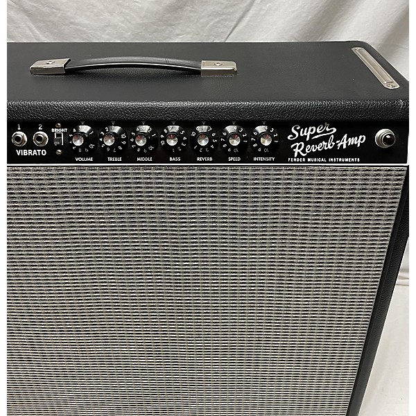 Used Fender Reissue Super Reverb 45W 4x10 Tube Guitar Combo Amp