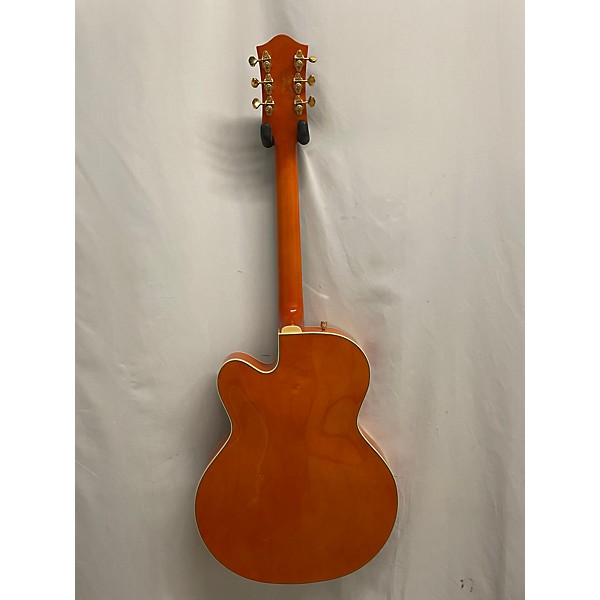 Used Gretsch Guitars Used Gretsch Guitars G5420T Electromatic Orange Hollow Body Electric Guitar