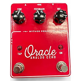 Used Mythos Pedals Used Mythos Pedals Oracle Analog Echo Effect Pedal