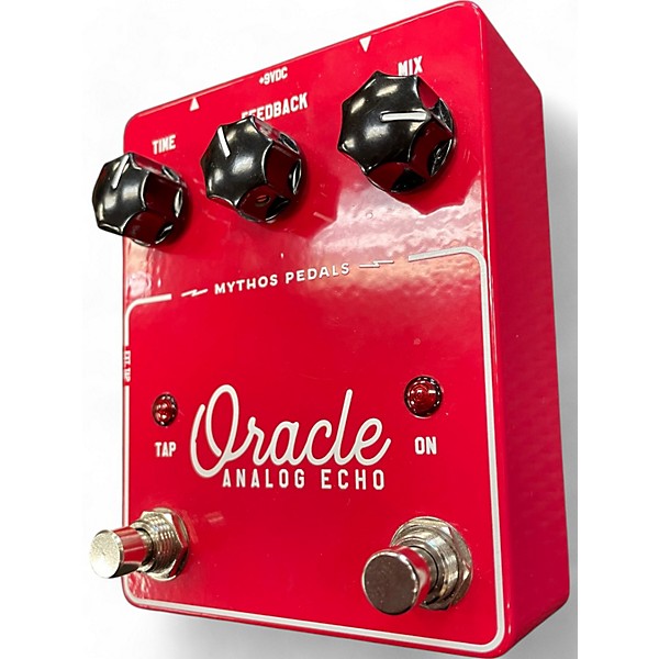 Used Mythos Pedals Used Mythos Pedals Oracle Analog Echo Effect Pedal