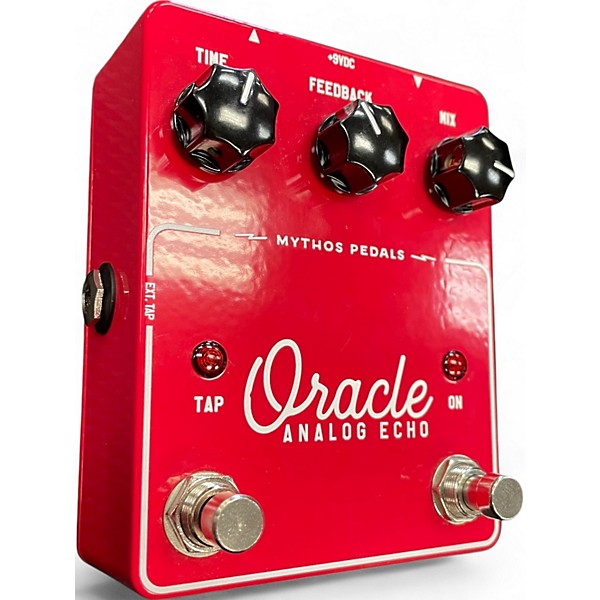 Used Mythos Pedals Used Mythos Pedals Oracle Analog Echo Effect Pedal