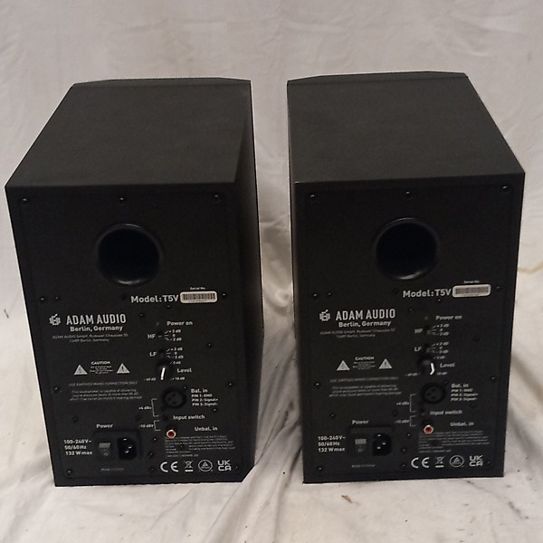 Used ADAM Audio T5V Pair Powered Monitor