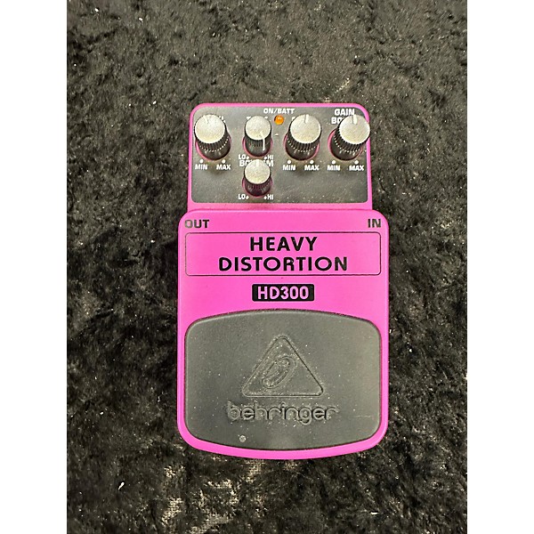 Used Behringer HD300 Heavy Distortion Effect Pedal