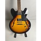 Used Epiphone Used Epiphone ES335 2 Color Sunburst Hollow Body Electric Guitar