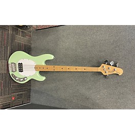 Used Sterling by Music Man Used Sterling By Music Man Stingray Seagreen Electric Bass Guitar