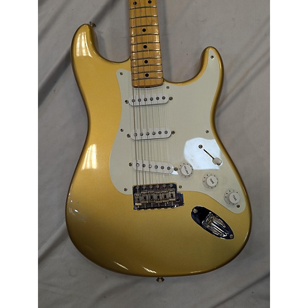 Used Fender Used Fender American Original 50s Stratocaster Gold Solid Body Electric Guitar