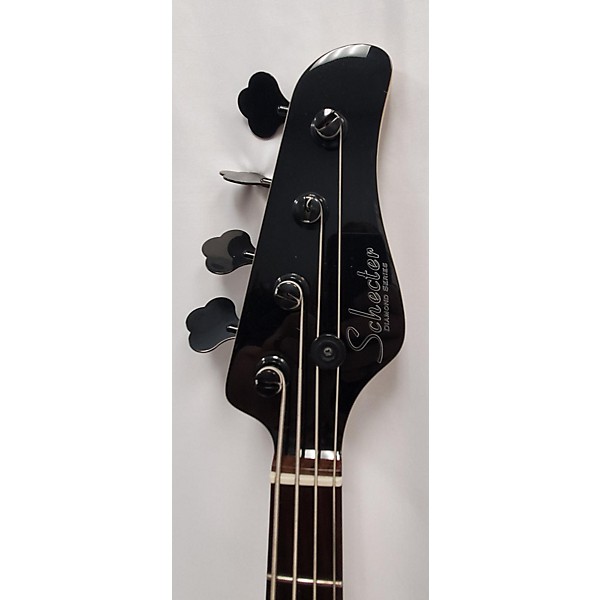 Used Schecter Guitar Research Used Schecter Guitar Research DIAMOND SERIES Black Electric Bass Guitar