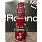 Used Sonare Used Sonare 5 piece AQX STAGE RED GLITTER Drum Kit thumbnail