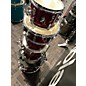 Used Sonare Used Sonare 5 piece AQX STAGE RED GLITTER Drum Kit