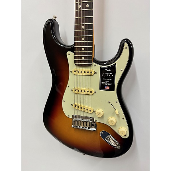 Used Fender Used Fender American Ultra Stratocaster 3 Color Sunburst Solid Body Electric Guitar