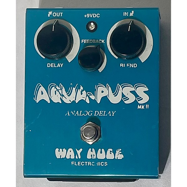 Used Way Huge Electronics WHE701 Aqua Puss Analog Delay Effect Pedal