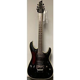 Used Schecter Guitar Research Used Schecter Guitar Research Blackjack C1 Floyd Rose Black Solid Body Electric Guitar