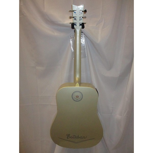 Used Esteban Used Esteban Cadillac Cream Acoustic Electric Guitar