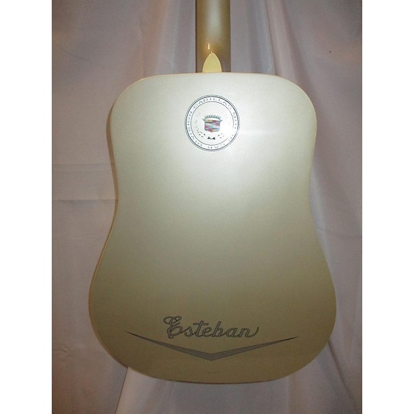 Used Esteban Used Esteban Cadillac Cream Acoustic Electric Guitar