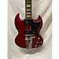 Used Gibson 1961 SG Reissue With Vibrola Vintage Cherry Solid Body Electric Guitar