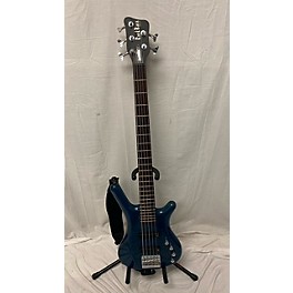 Used RockBass by Warwick Used RockBass By Warwick Corvette Blue Electric Bass Guitar