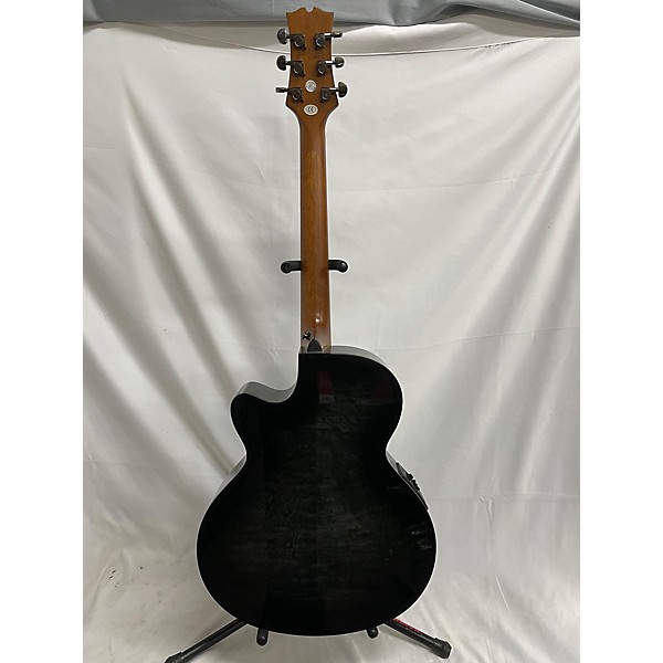 Used Mitchell Used Mitchell Mx430QAB Black Acoustic Electric Guitar