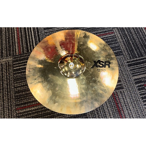 Used SABIAN 14in XSR Fast Crash Cymbal