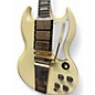 Used Gibson 1963 Les Paul SG Custom Reissue (Maestro Vibrola) Classic White Solid Body Electric Guitar
