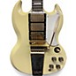 Used Gibson 1963 Les Paul SG Custom Reissue (Maestro Vibrola) Classic White Solid Body Electric Guitar