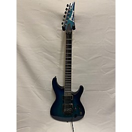 Used Ibanez Used Ibanez S670QM S SERIES OCEAN BLUE BURST PRETTY LAKE Solid Body Electric Guitar