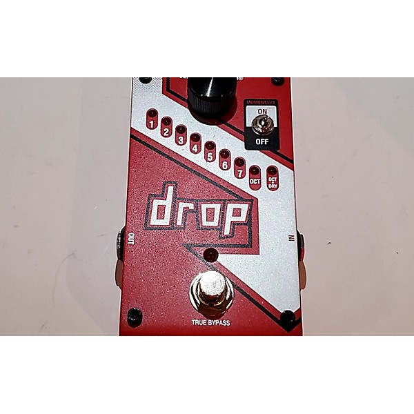 Used DigiTech The Drop Polyphonic Drop Tune Pitch-Shifter Effect Pedal