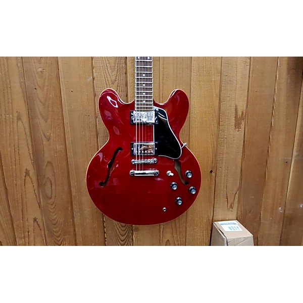 Used Epiphone Used Epiphone ES335 Cherry Hollow Body Electric Guitar