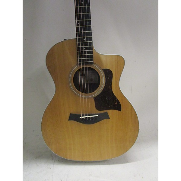 Used Taylor Used Taylor 214CE Natural Acoustic Electric Guitar