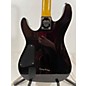 Used Schecter Guitar Research Used Schecter Guitar Research Demon 6 Trans Red Solid Body Electric Guitar