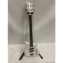 Used BOSS Used CHOWNY SWB-1 White Electric Bass Guitar