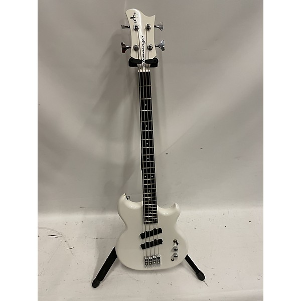 Used Used CHOWNY SWB-1 White Electric Bass Guitar