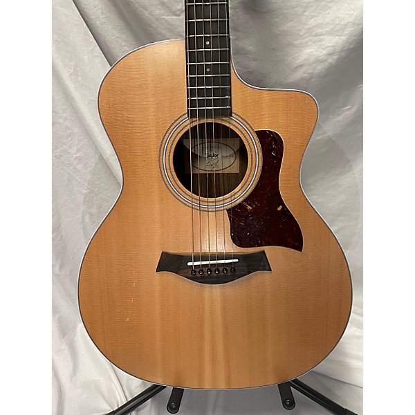 Used Taylor Used Taylor 214CE Natural Acoustic Electric Guitar