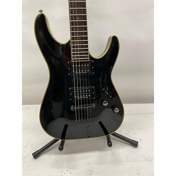 Used Schecter Guitar Research Used Schecter Guitar Research Diamond Blackjack Black Solid Body Electric Guitar